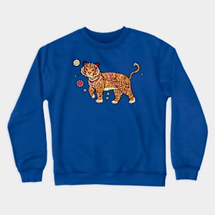 Tribal Tiger Crewneck Sweatshirt